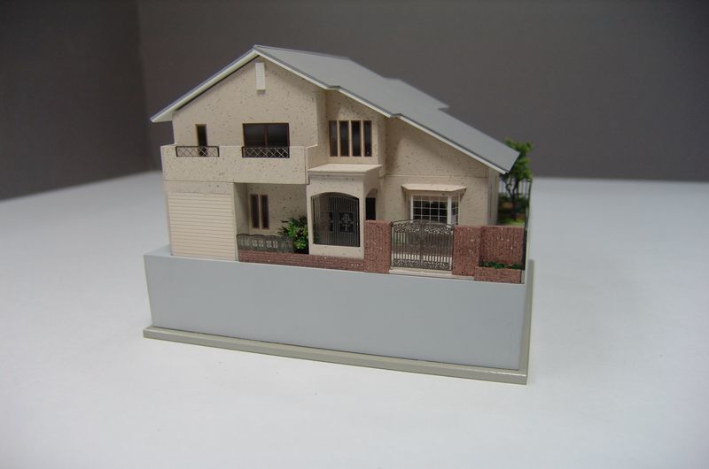 自宅の模型　一般模型　改築　建築　模型